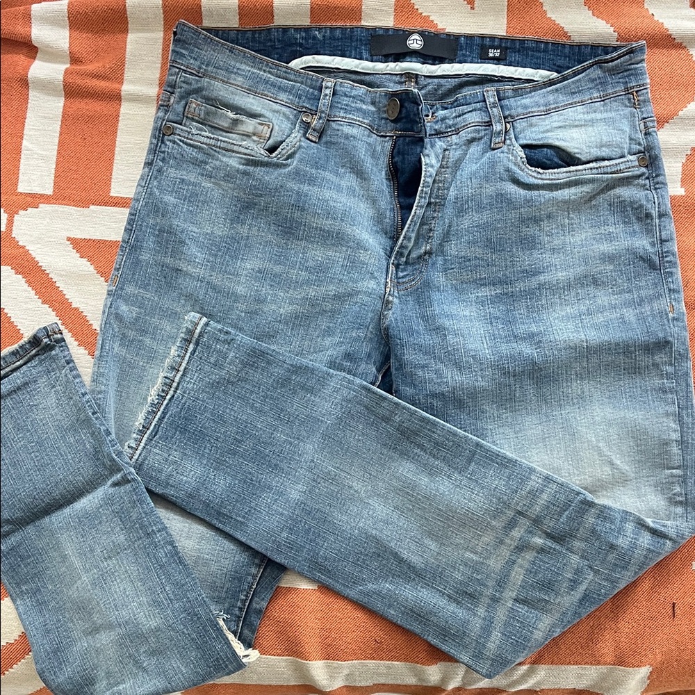Jordan Craig Light Blue Straight Jeans